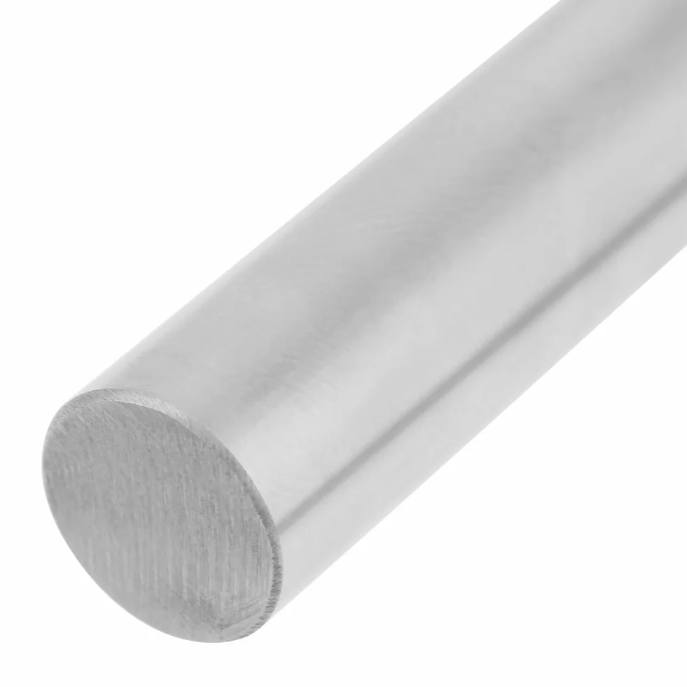 1pc Stalowy Wał Liniowy z łożyskiem Cylindrycznym Oś Liniowa Prosty Okrągły Pręt o średnicy 10mm Liniowy Ruch Pręt ze Stali Nierdzewnej Prosty Okrągły Pręt Liniowy(200mm)
