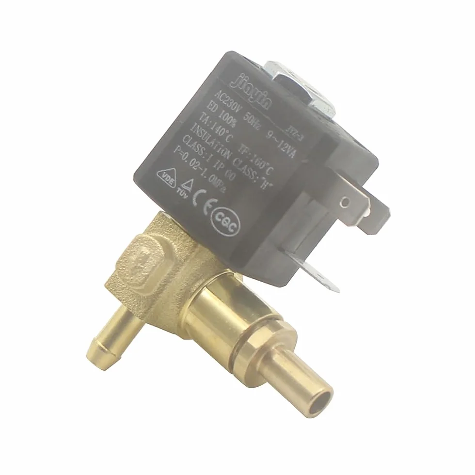 Jiayin JYZ-3 G1/8" AC 230 V 3-drożny 10 bar elektromagnetyczny zawór mikromagnes woda para żelazny