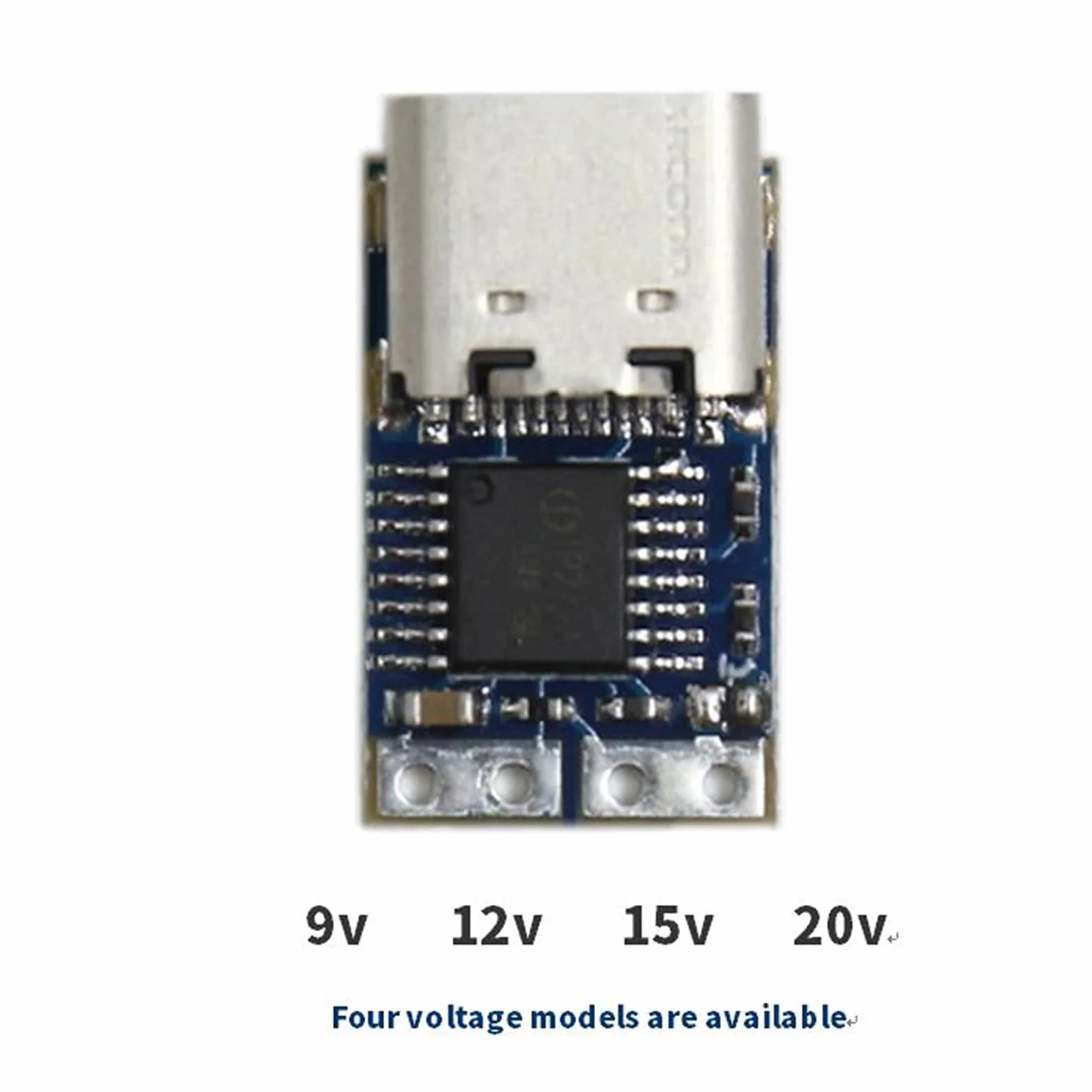 DEWIN Moduł wyzwalający, 5 szt. USB-C PDC004 PD 12 V DC stały moduł wyzwalający napięcie 5A typ C wejście żeńskie