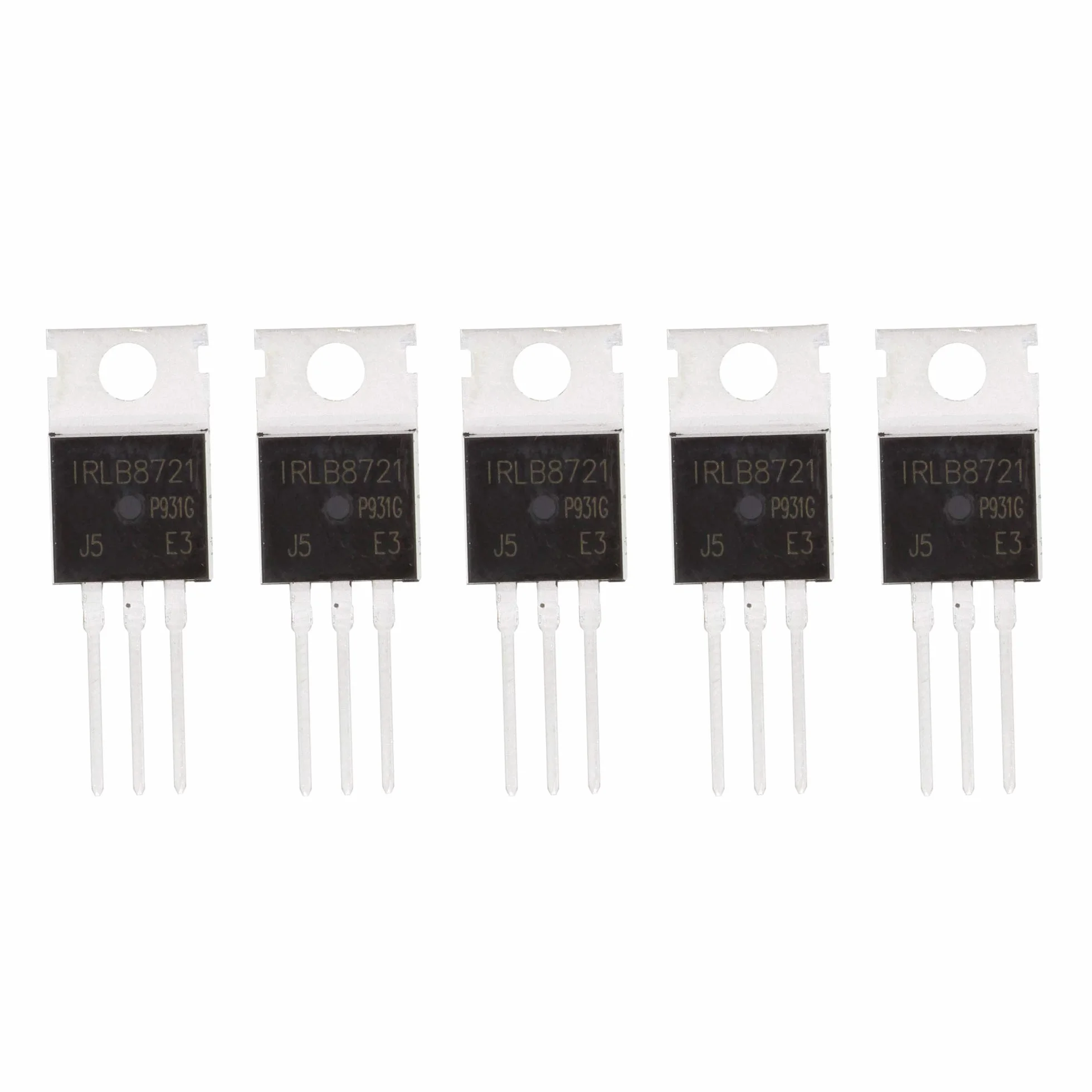 5 szt. IRLB8721PBF TO-220(TO-220AB) MOSFET 30 V 62 A Oznaczenie tranzystora N-kanałowego IRLB8721