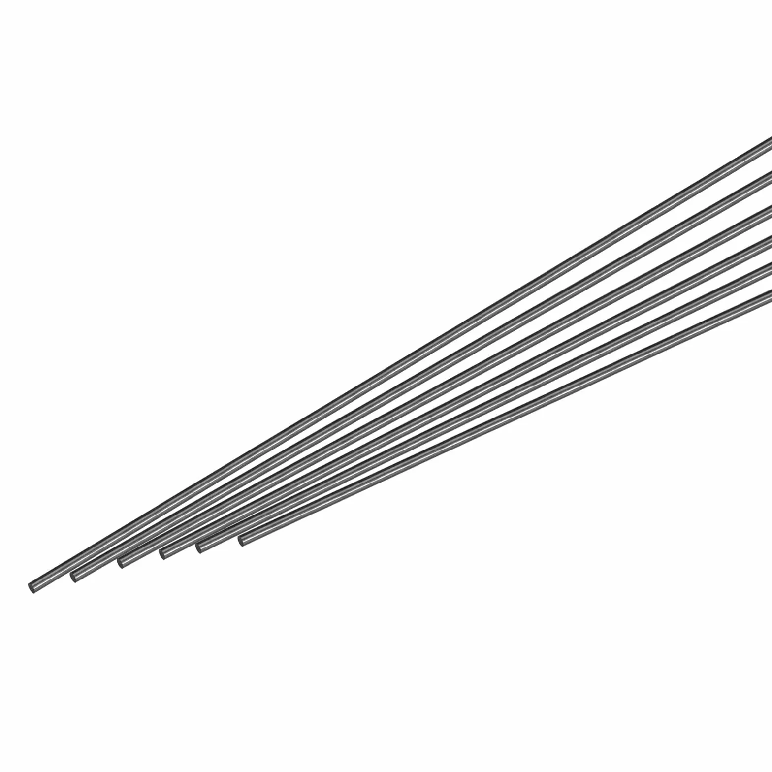 QUARKZMAN Drążek z włókna węglowego, 1 mm x 300 mm, do samolotów RC DIY, rura skrzydłowa do quadkoptera, Pz10