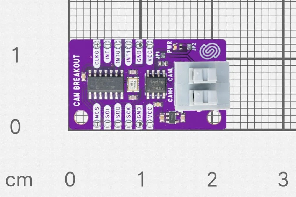 MCP2518 CAN Transceiver Board 333020