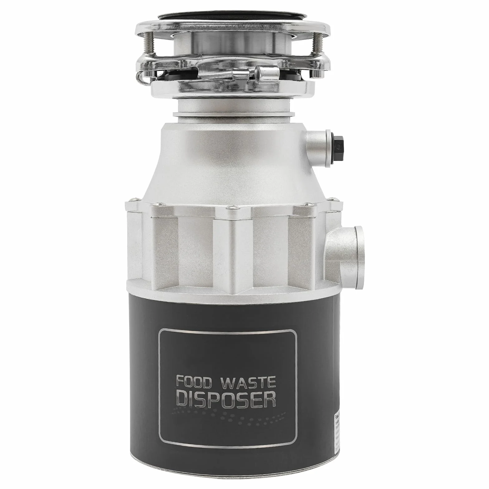 MINRS Rozdrabniacz do odpadów kuchennych, 560 W, z włącznikiem powietrza, 3600 obr./min, 1,15 l, odpady żywnościowe, młynek do zlewu, rozdrabniacz odpadów