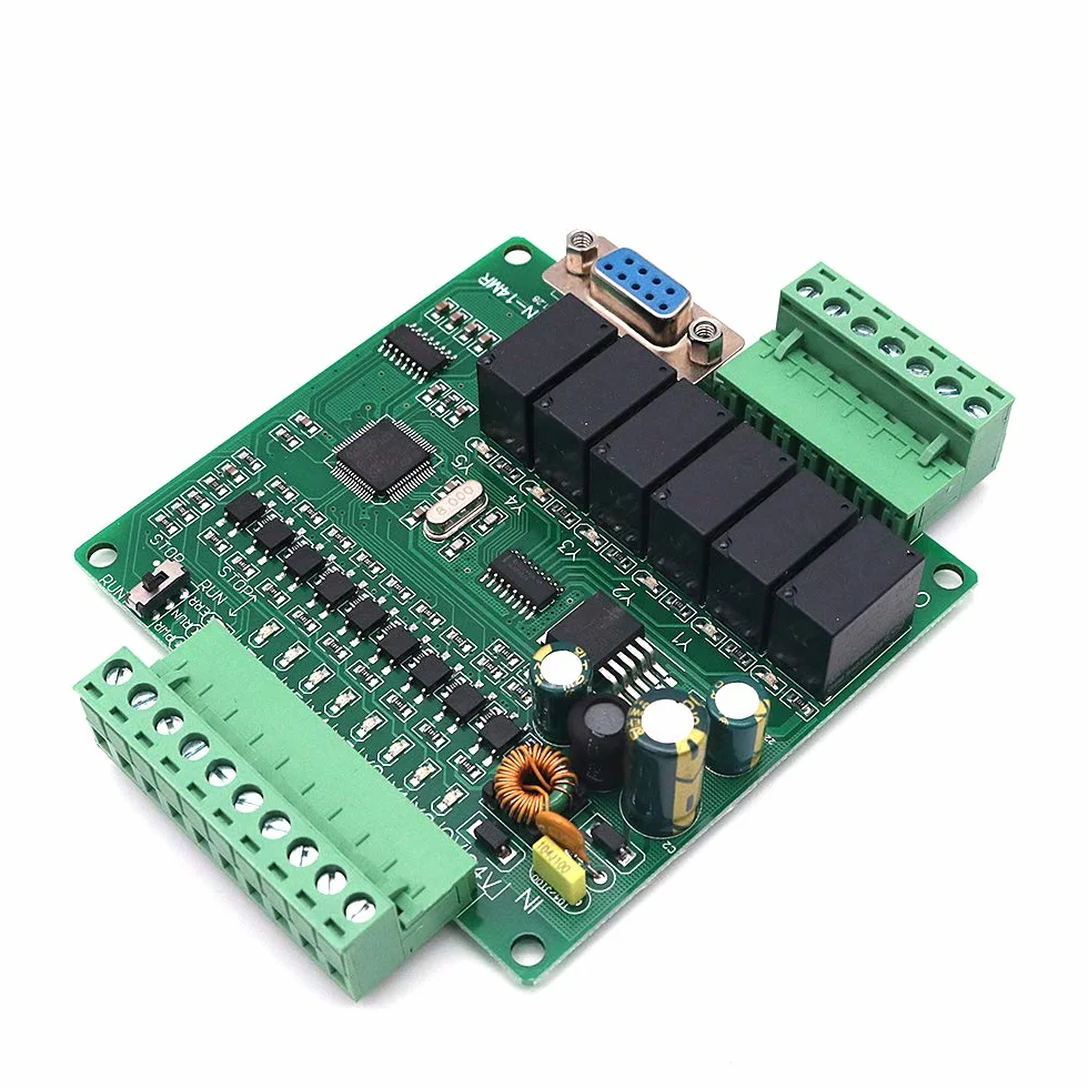 DollaTek FX1N-14MR PLC Przemysłowy Kontroler 24V Wyjście Przekaźnika