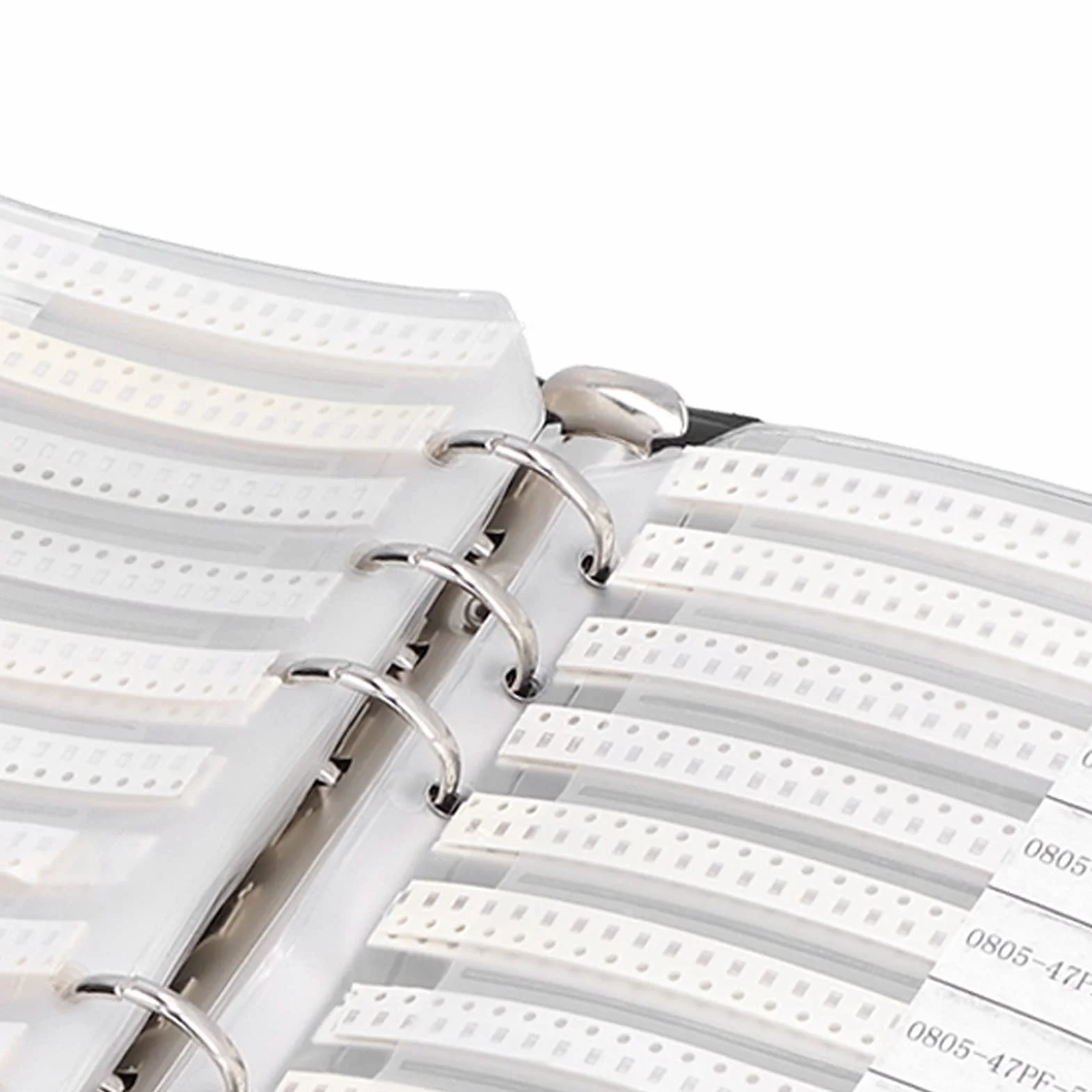 Pojemność Książka Próbek SMD Kondensator Książka Ceramiczny Zestaw Asortymentu Zbierz Opłatę Zmniejsz Obciążenie dla Breadboards 92 Rodzaje 0805