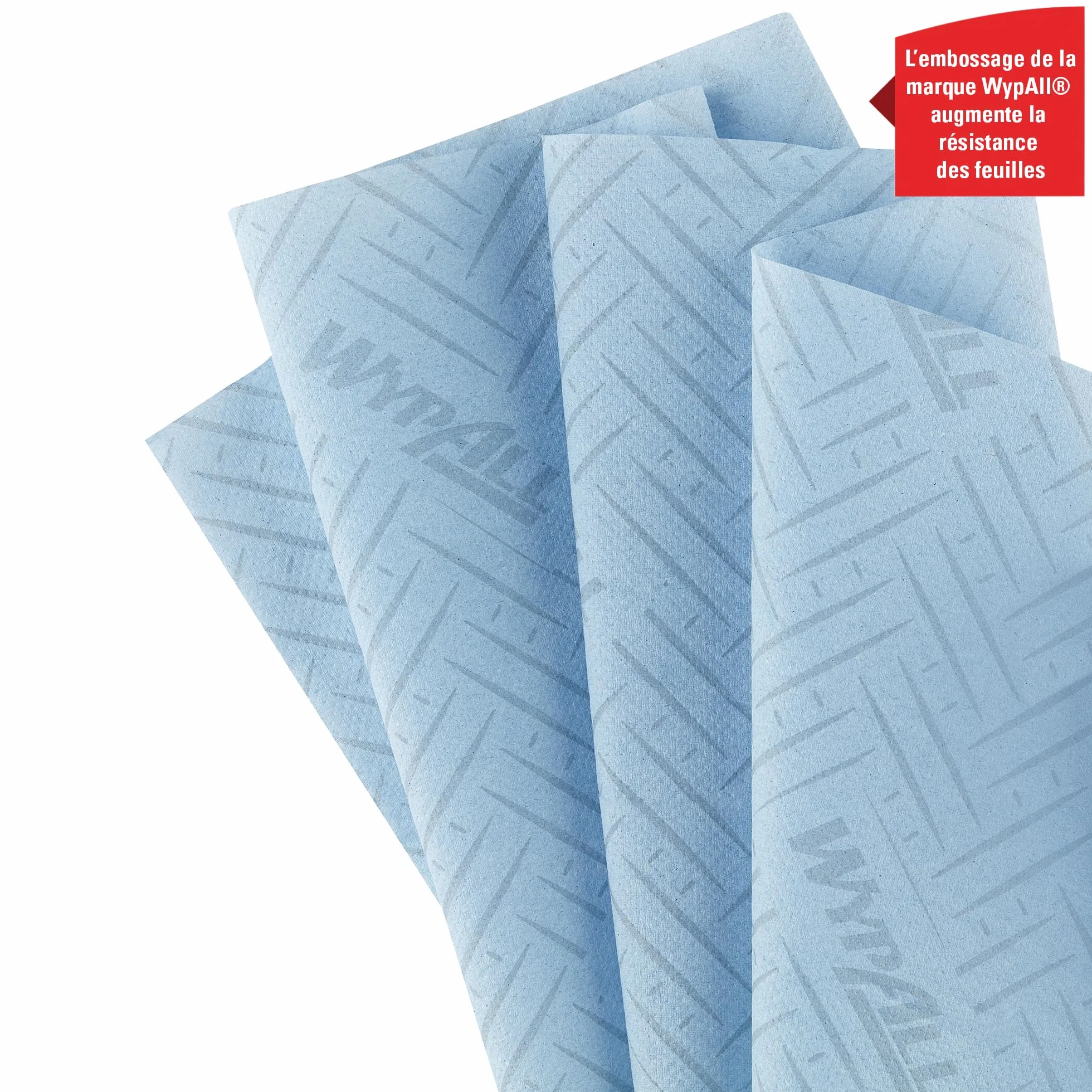 WypAll L10 Papier do wycierania żywności i higieny 1-warstwowa rolka centralnego podawania 6 sztuk 430 chusteczek