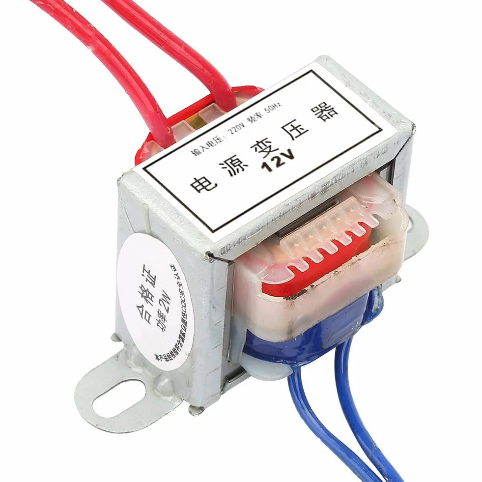 AC 12 V / 24 V napięcie wyjściowe 2 W wejście 220 V 50 Hz Single Power Transformer do samochodów osobowych, energii elektrycznej (12 V)