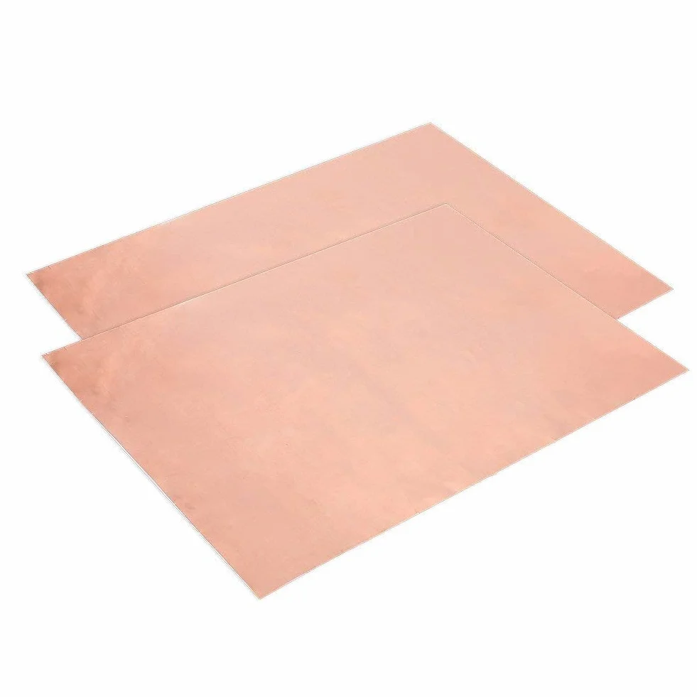 Alomejor Folia miedziana 30 cm x 20 cm jednostronna taśma foliowa EMI ekranowanie Single Conductive Adhesive do gitary EMI ekranowanie Slug Crafts