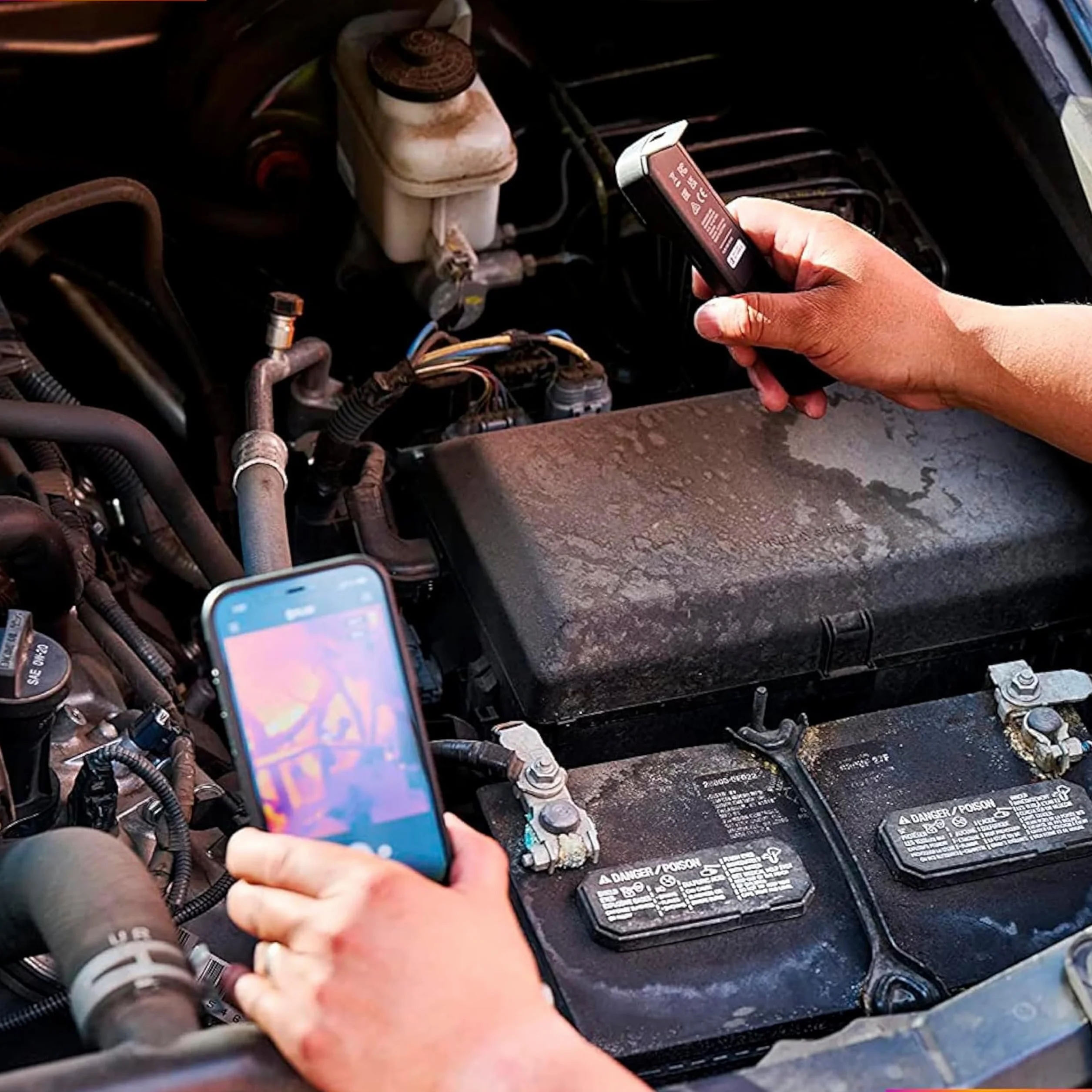 FLIR EDGE Pro Bezprzewodowa Kamera Termowizyjna Bluetooth 320x240 Superrozdzielczość iOS Android