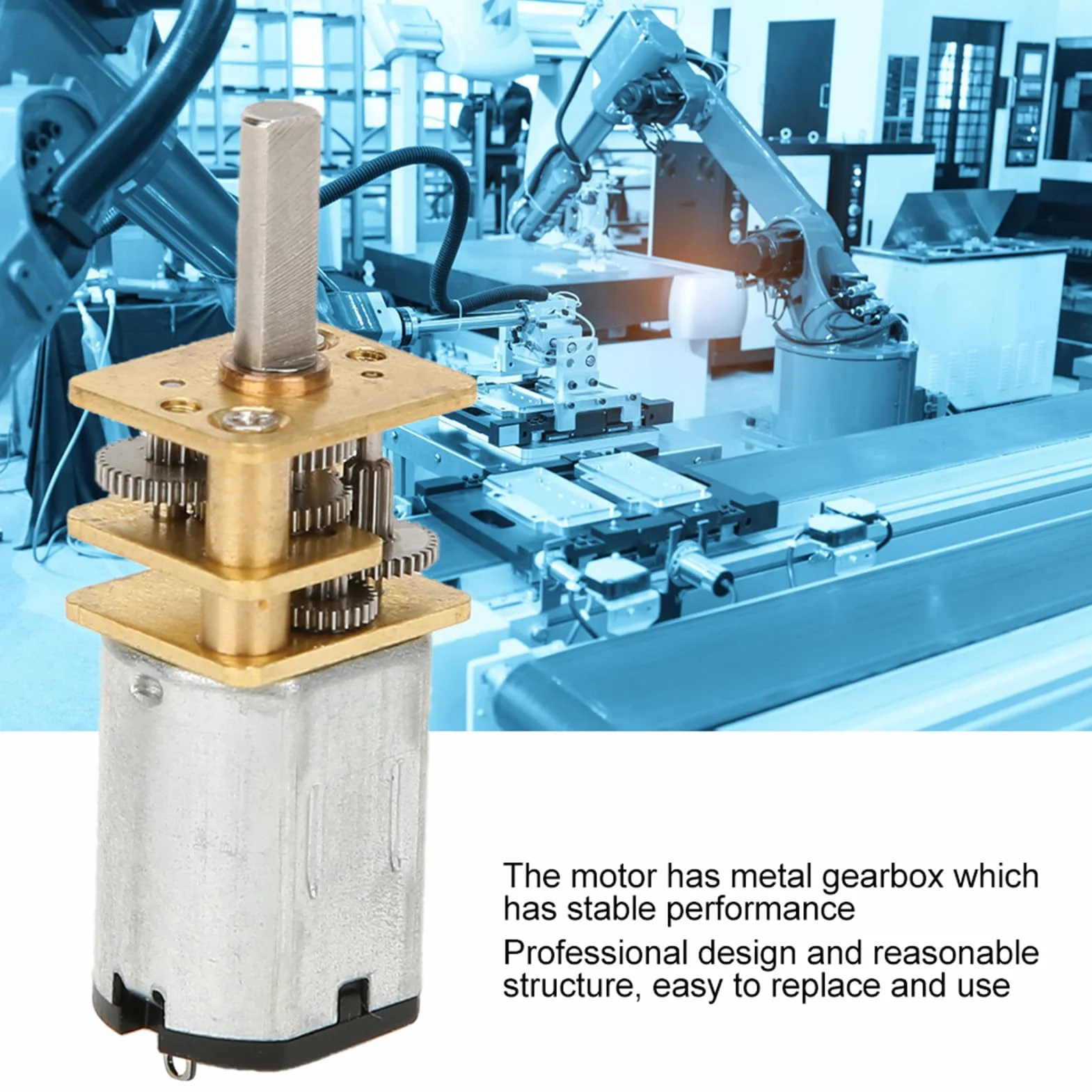Silnik DC N20 GA12 z metalową skrzynią biegów 3V 15 1000 obr./min 30RPM