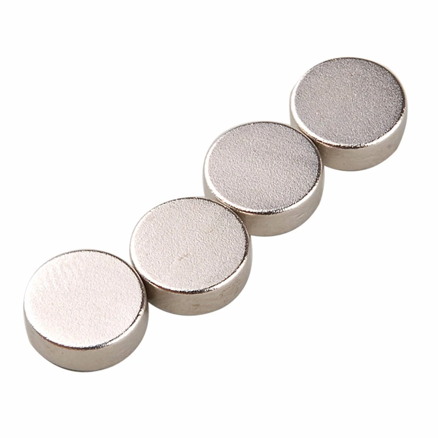 Yizhet Magnesy, 50 sztuk, bardzo mocne magnesy do użytku domowego, 8x3mm, do tablicy magnetycznej, suchościeralnej, korkowej, na lodówkę itd. (8 x 3 mm)