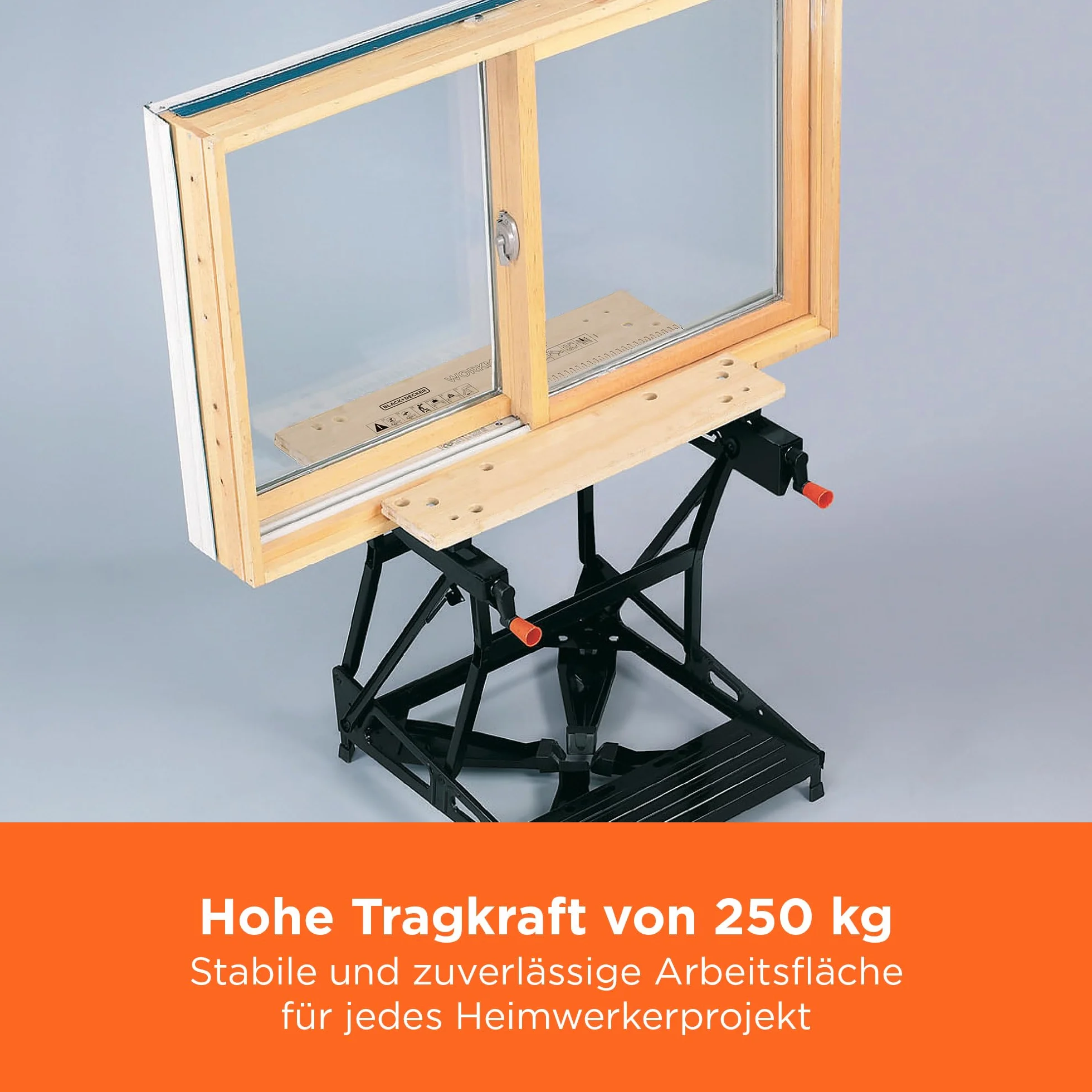 BLACK+DECKER Stół warsztatowy WM536 160 kg 25x61 cm