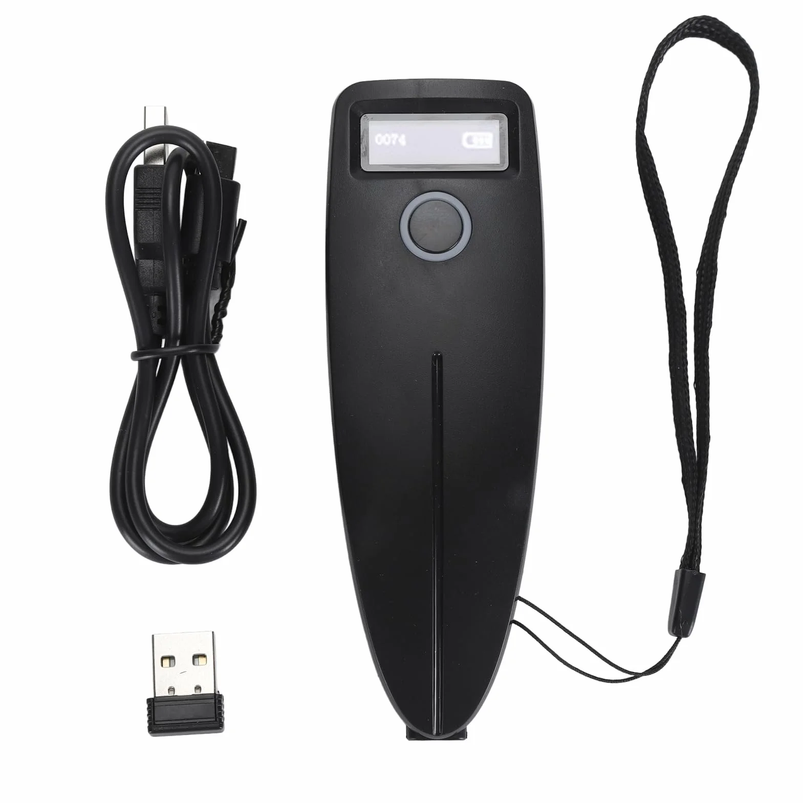Yosoo Health Gear Skaner Kodów Kreskowych 2D 1D Wireless Bluetooth Ręczny Czytnik 2,4G USB