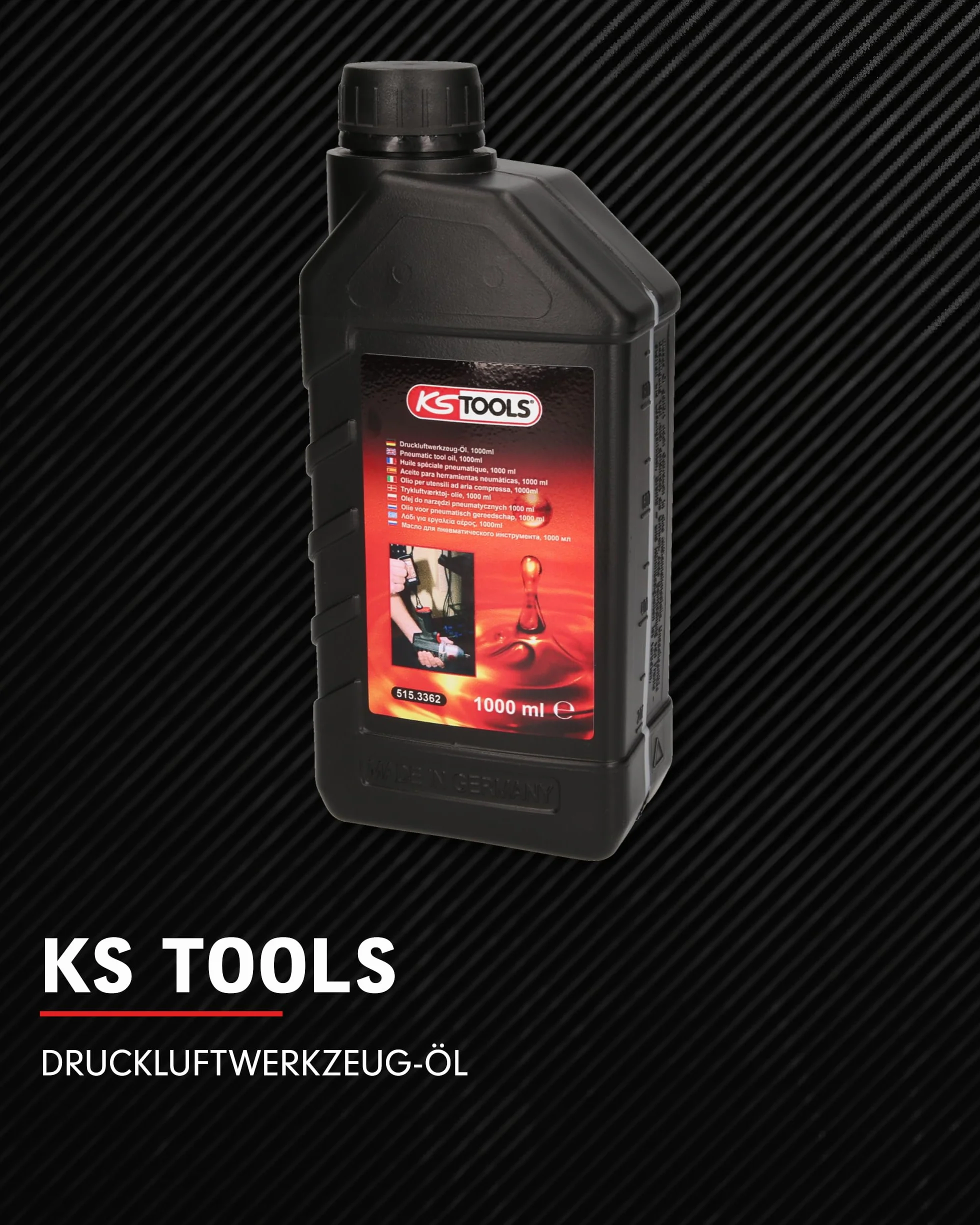 KS Tools 515.3362 Olej do narzędzi pneumatycznych 1000 ml