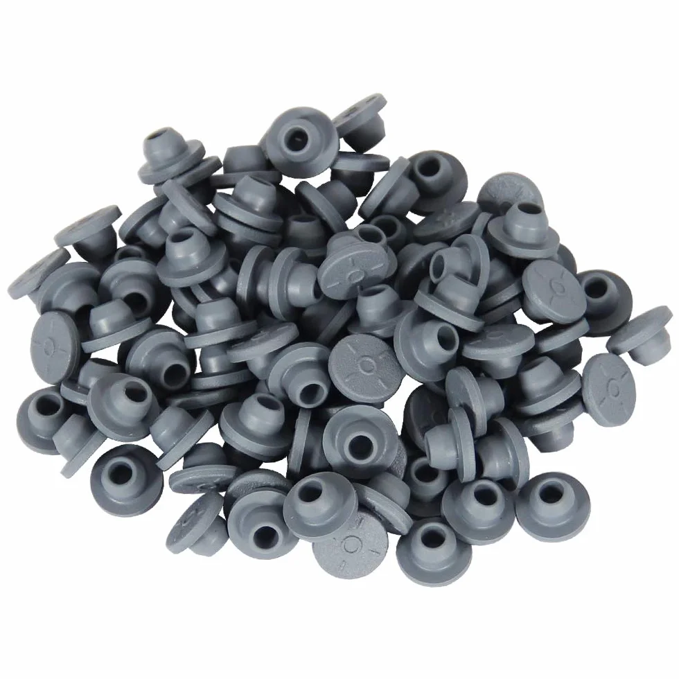 Zaciskarka do fiolek 20 mm + 100 szklanych fiolek (10 ml) + 100 gumowych korków + 100 plastikowych aluminiowych nasadek