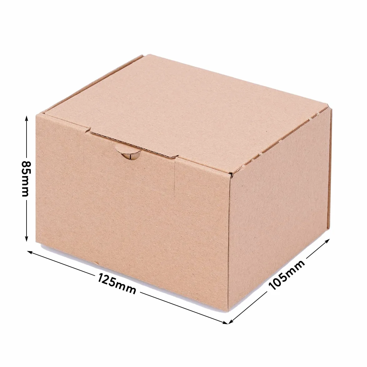 Kartony składane 120 x 100 x 80 mm brązowe karton wysyłkowy DHL Hermes DPD GLS 100 sztuk