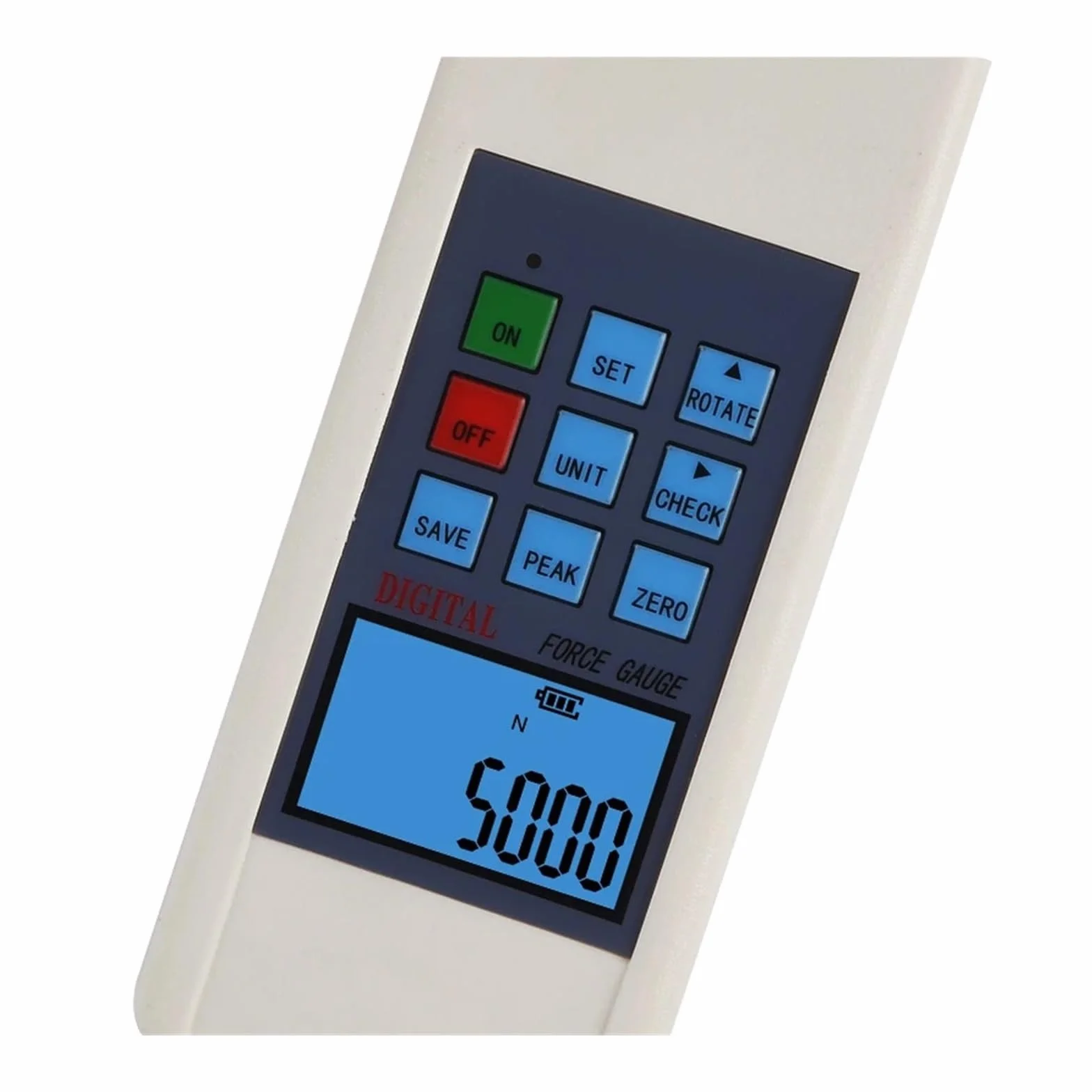 Cyfrowy dynamometr, Cyfrowy miernik siły 5KN z kompaktowym rozmiarem i wysoką dokładnością Dynamometr tensometryczny S stosowany w elektronice(HF-10KN)