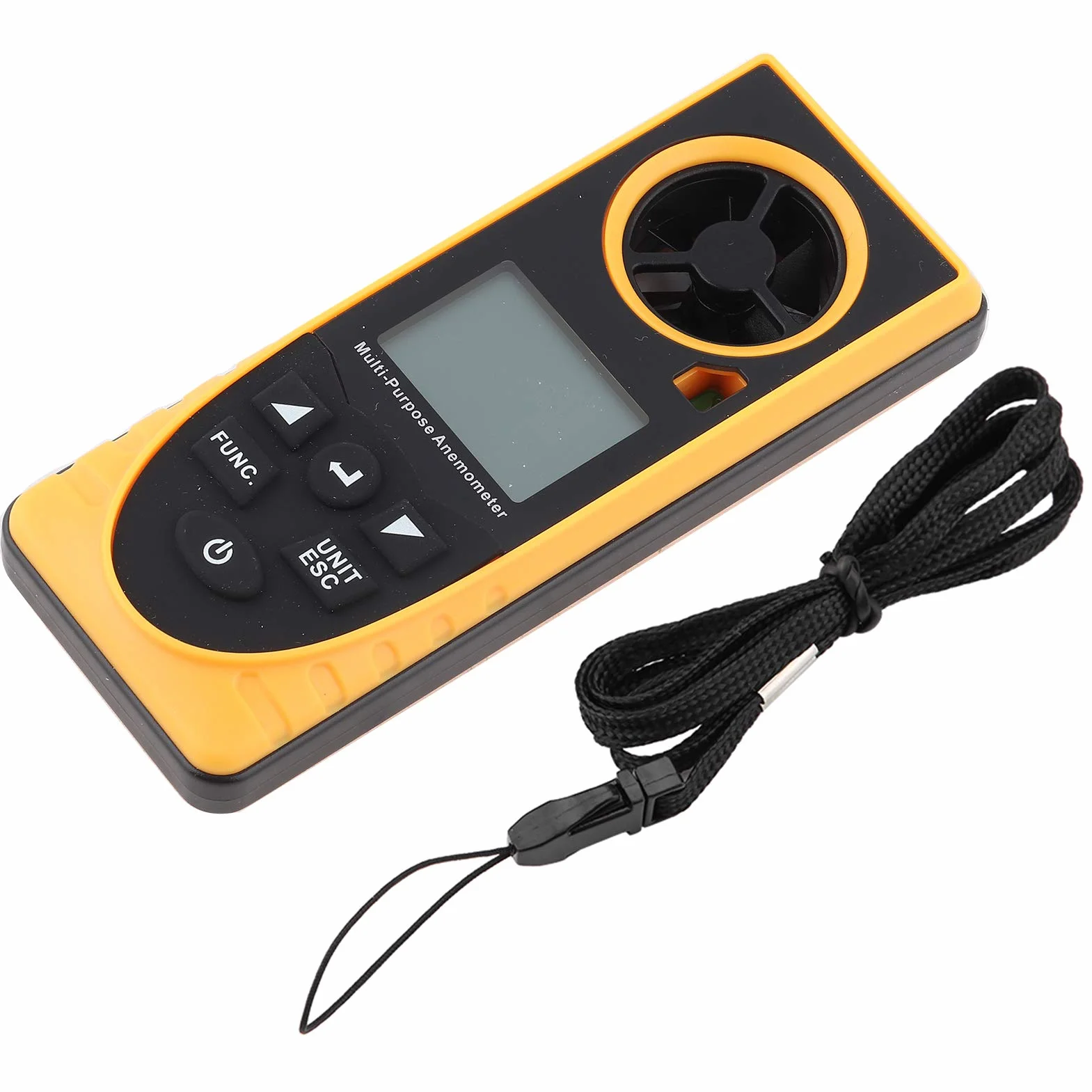 GM8910 Cyfrowy Anemometr LCD Miernik Prędkości Wiatru