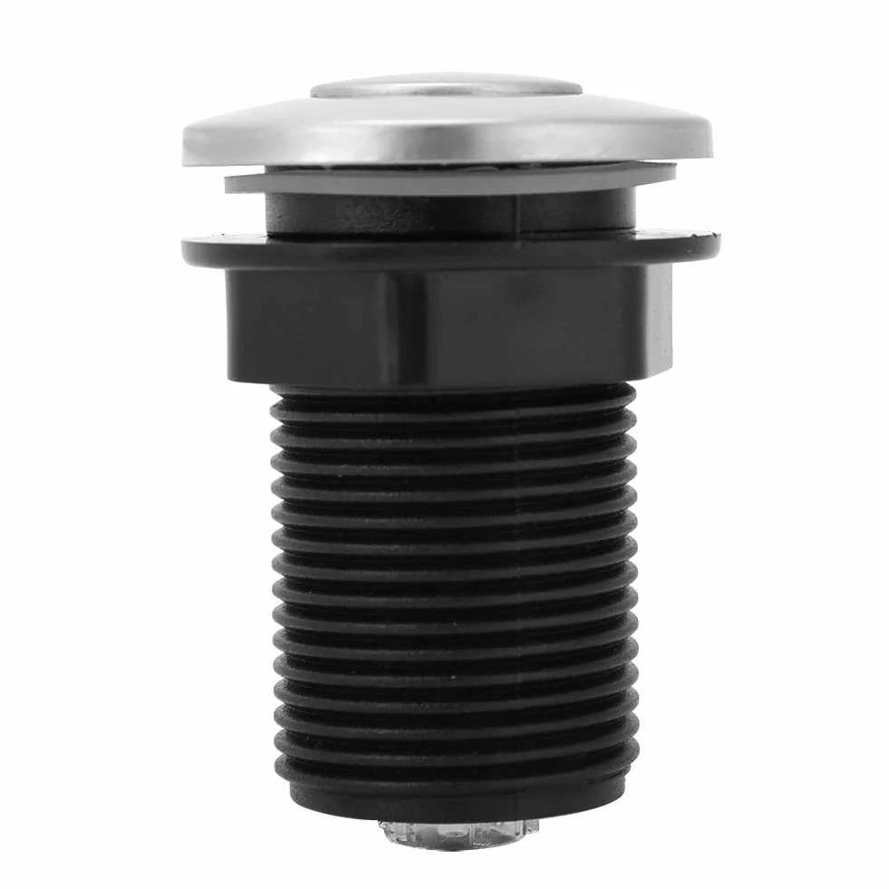 Przełącznik Powietrza Złom śmieci 32mm Przełącznik Powietrza do Disp Zestaw Węży Pneumatycznych Utylizacja wł./wył. Automatyczny Przycisk Samoblokujący