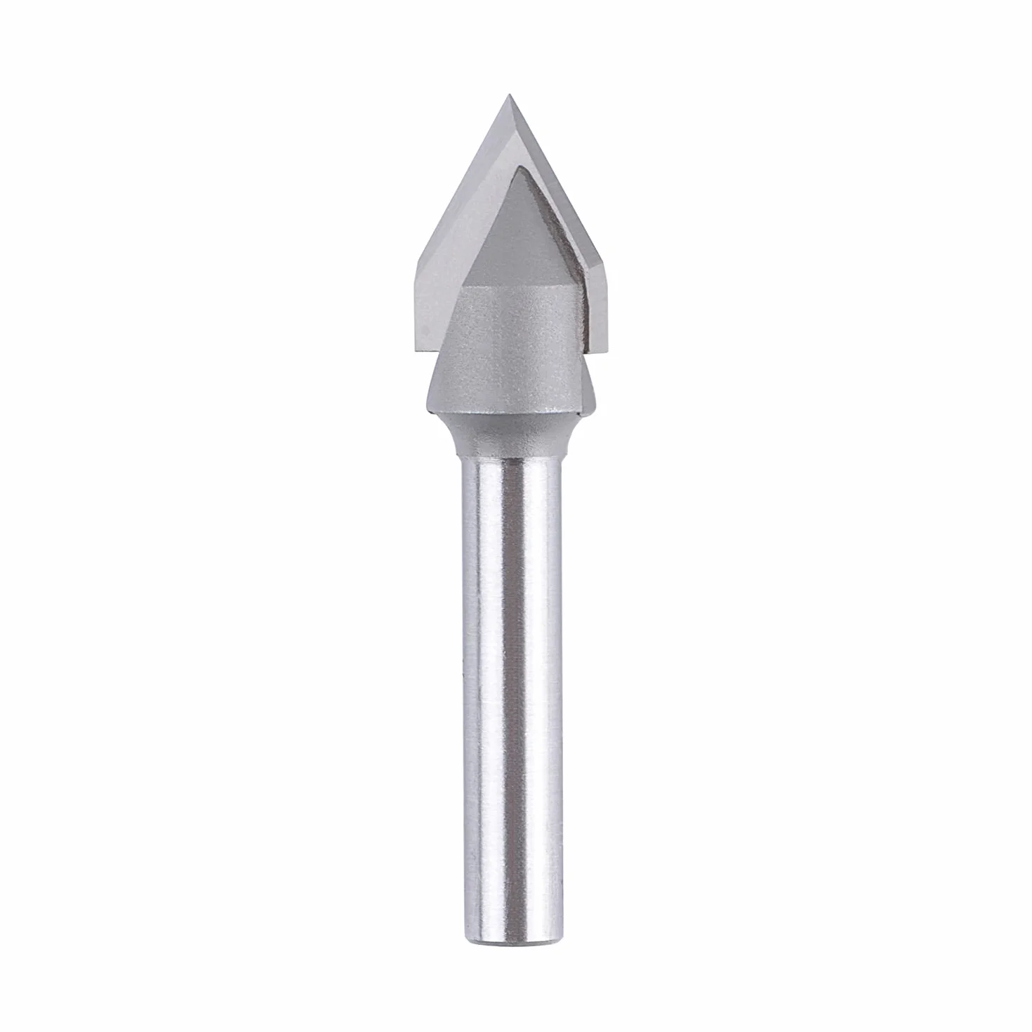 SpeTool Frez do fazowania V 60° 12 mm średnica cięcia 6 mm trzpień CNC do rowkowania