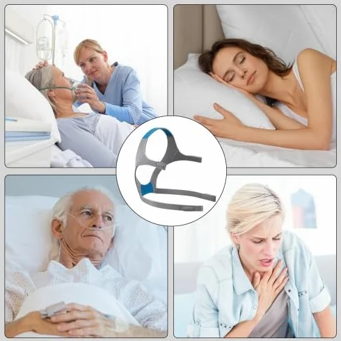 F20 Opaska na głowę kompatybilna z Resmed AirFit/AirTouch F20 N20 maska na całą twarz, zastępcza opaska na głowę CPAP, paski zamienne do AirFit ResMed F20, opaska na głowę na całą twarz, akcesoria do