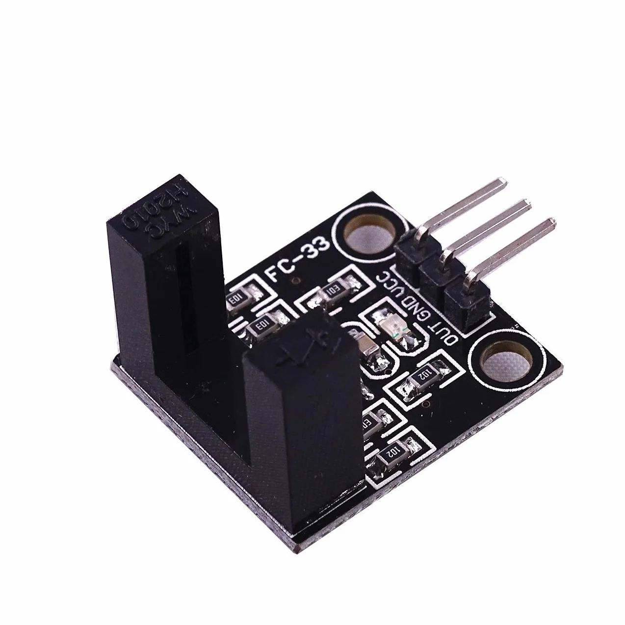 Hailege 5 szt. LM393 Korekcja fotoelektryczna Czujnik przeciwny typ podczerwieni Czujnik DC 5V