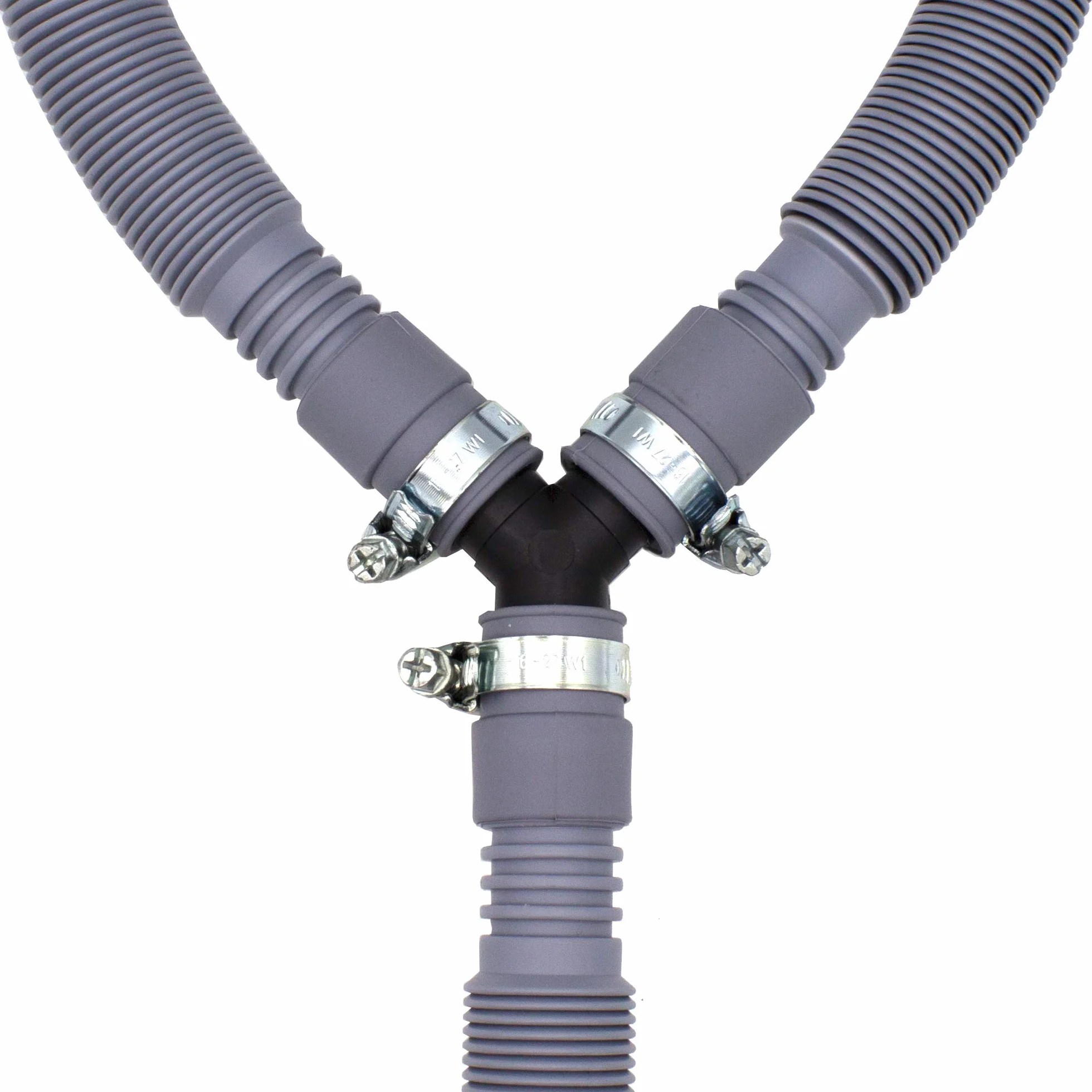 VARIOSAN 2-drożny rozdzielacz Y 11152, 3/4" (19 mm), do węży odpływowych, w zestawie zaciski do węża