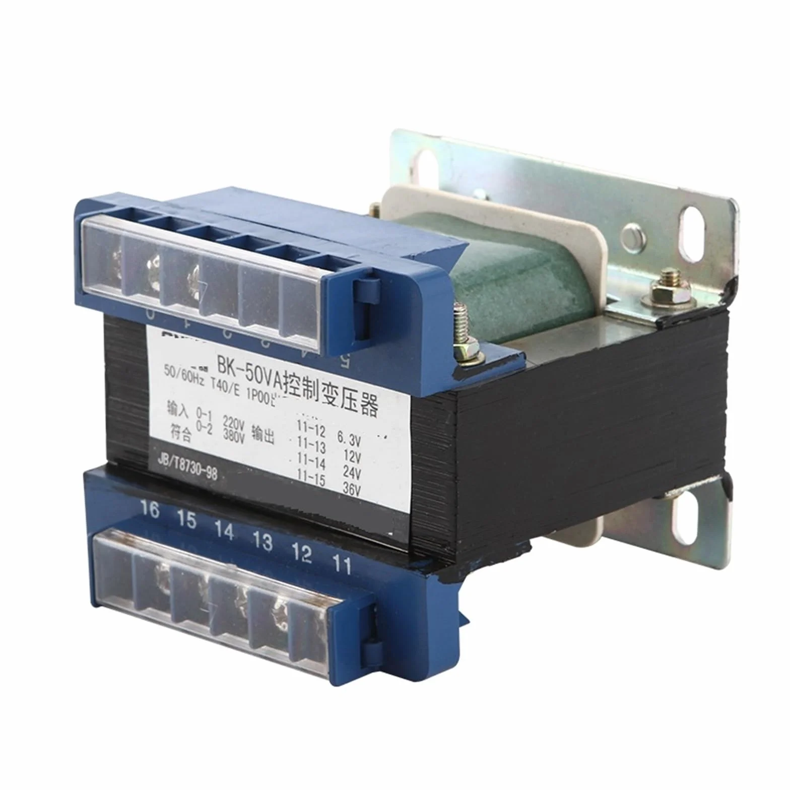 Transformator BK BK-50VA 50 W Mocy 110V 220V/380V Wejście 220V 110V 36V 24V 12V 6,3V 80V Wyjście 50 VA