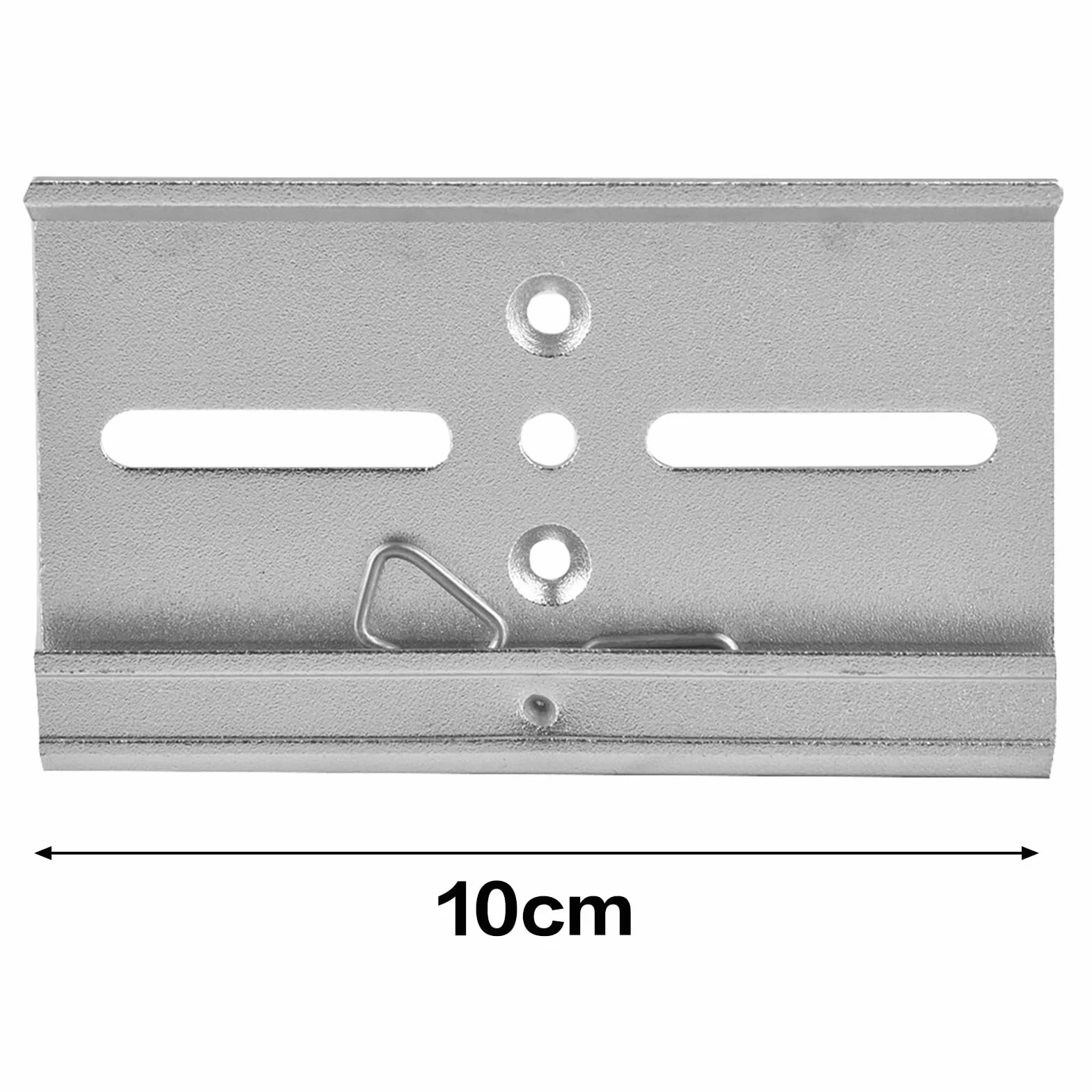 Klips mocowany na szynie DIN - 35 mm aluminiowa szyna DIN mocowanie zacisku zacisk do montażu przekaźnika (#7)