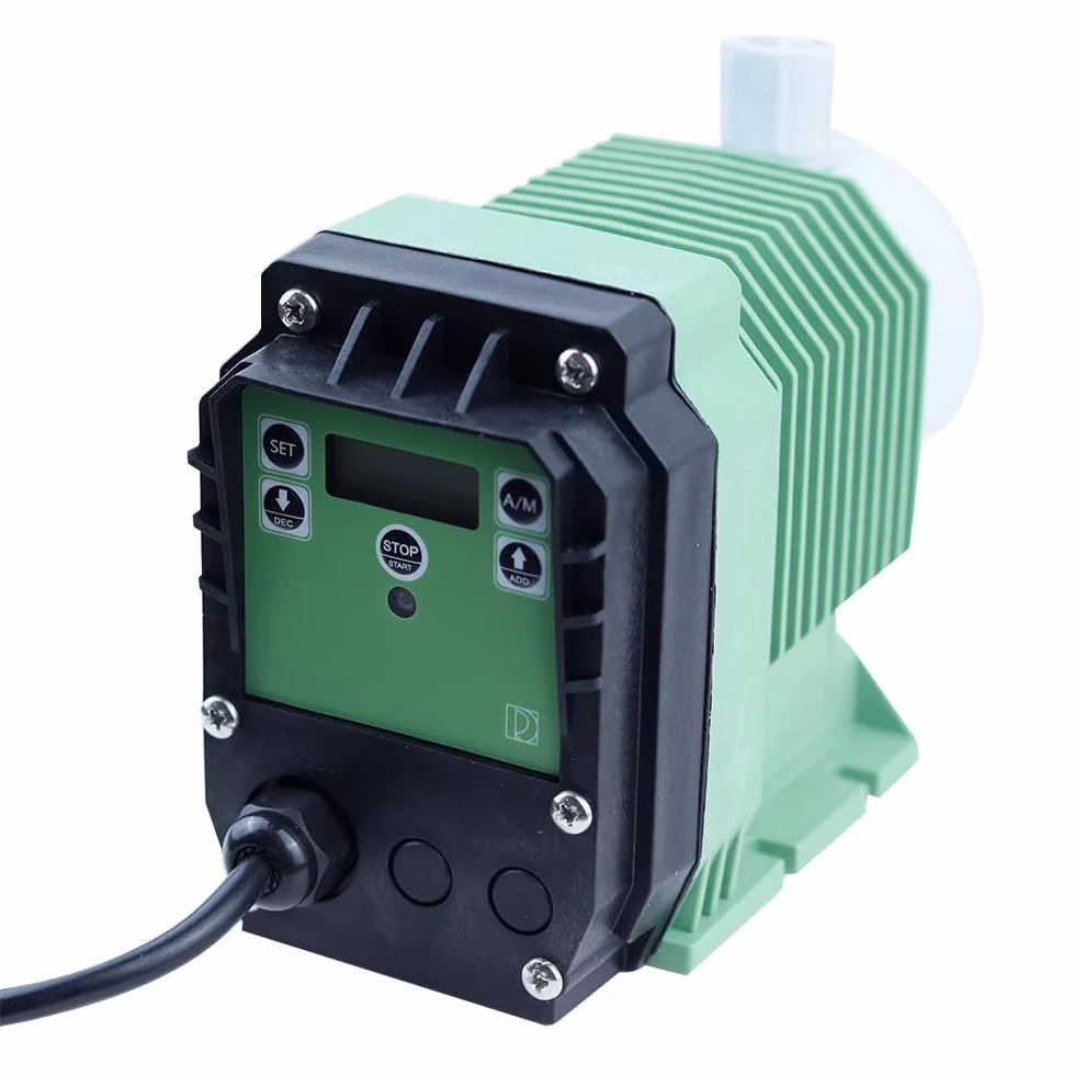 Pompa dozująca kwasowa, elektromagnetyczna pompa membranowa, 220 V, automatyczny elektromagnetyczny sprzęt dozujący, pompa ilościowa (1,08 l/h)
