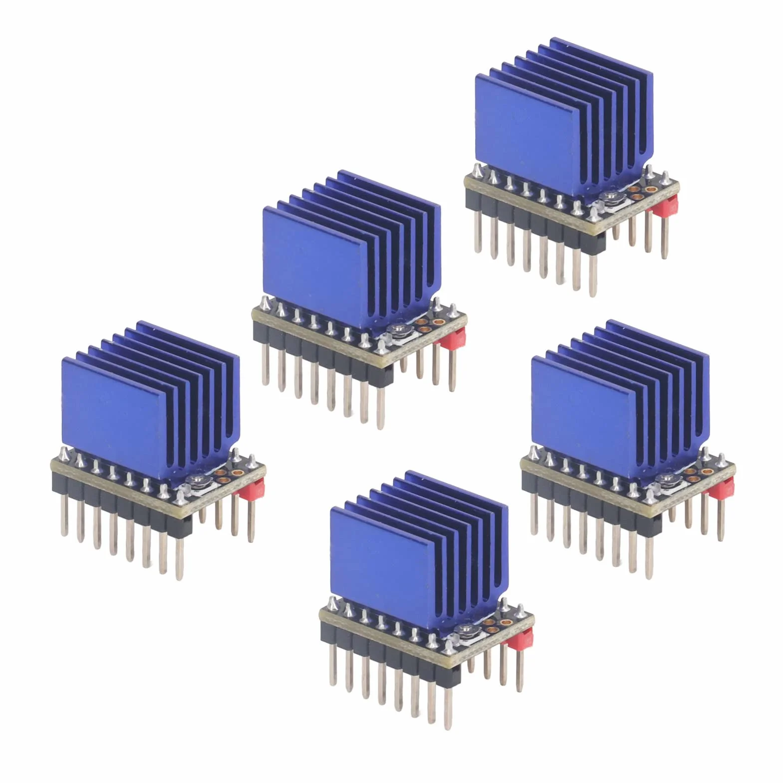 Ultra Cichy moduł Sterownika Silnika Krokowego Nema17 dla TMC2209 V2.0, Mocny, Zamiennik, Wyjątkowa wydajność, Wykwintny Design, Obsługuje Tryb Uart