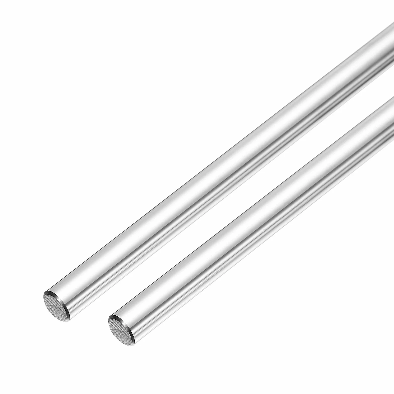 QUARKZMAN Pręty ruchowe liniowe, 2 szt. 6 mm x 200 mm (0,24" x 7,87") Pręt prowadzący liniowy z chromowanej stali hartowanej do CNC DIY Craft Drukarka 3D Model samochodu Samolot