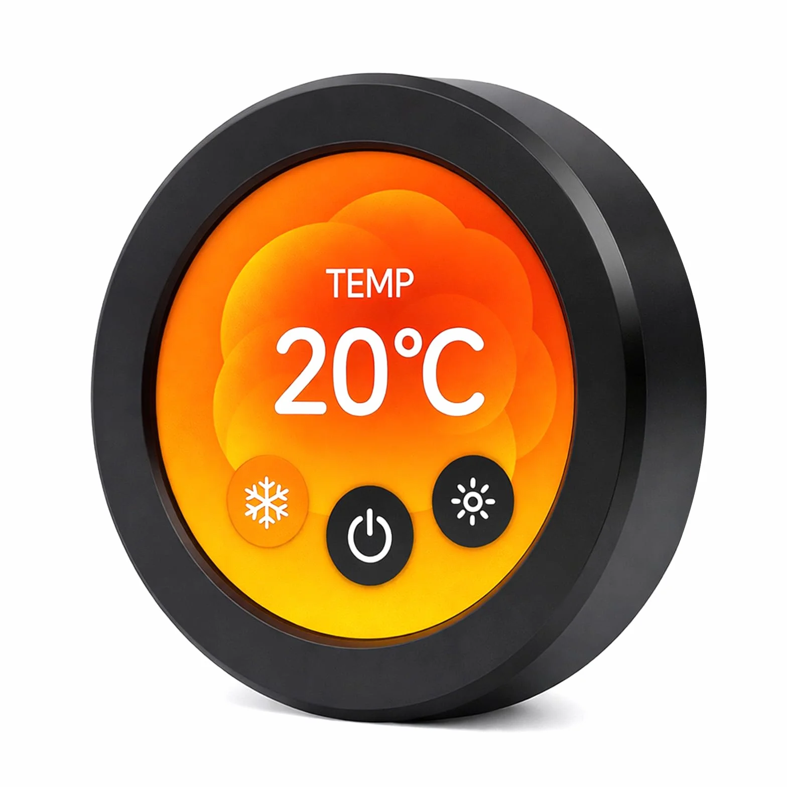 ELECROW ESP32 Obrotowy wyświetlacz 2,1 cala 480x480 IPS HMI z gałką, WiFi BLE, dotykowy, Arduino IDE LVGL, czarny