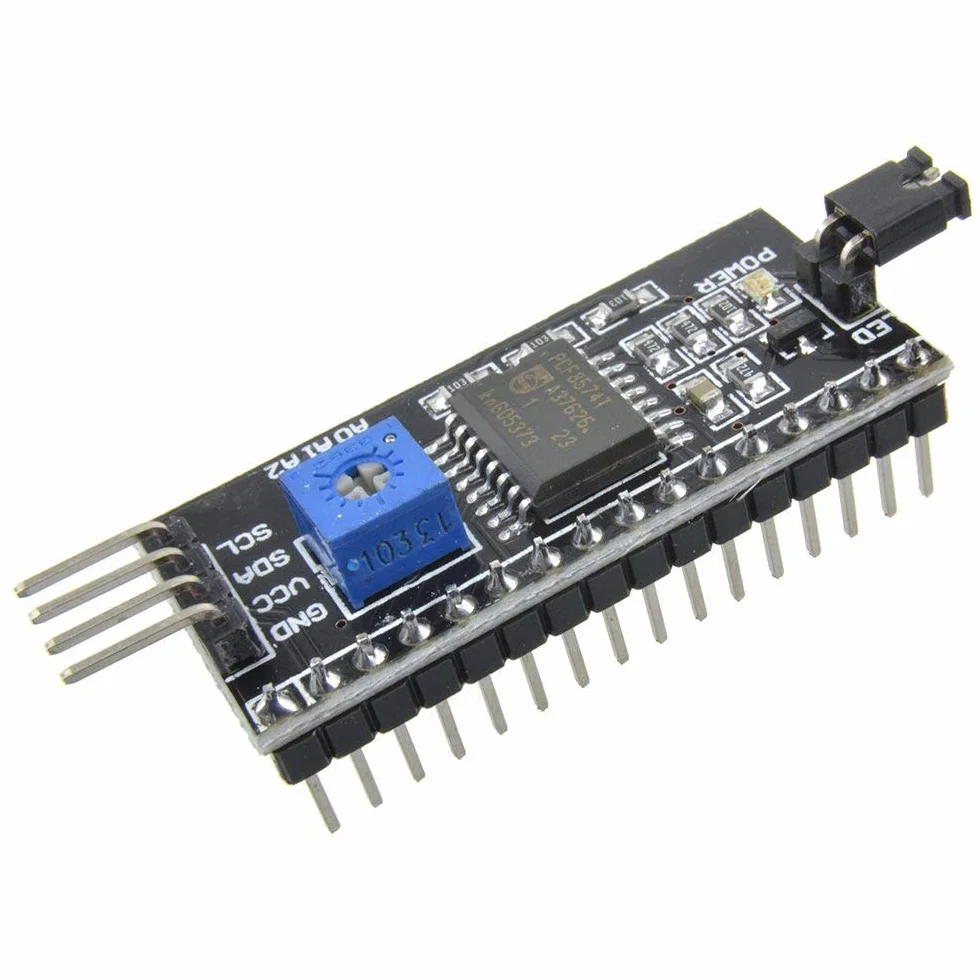 Hailege 5 szt. 5V 2004 1602 Wyświetlacz LCD IIC I2C Adapter IIC Serial Interface Adapter do części Arduino Robort