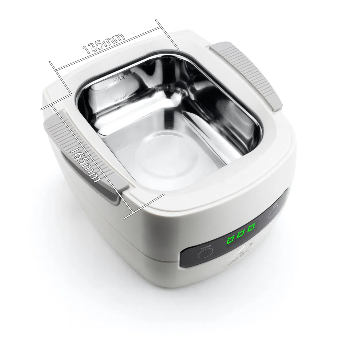 LifeBasis Myjka ultradźwiękowa 1400 ml 60 W Czyszczenie ultradźwiękowe z 5 ustawieniami czasu, Profesjonalna myjka ultradźwiękowa do biżuterii, okularów, wkładów atramentowych i części narzędzi