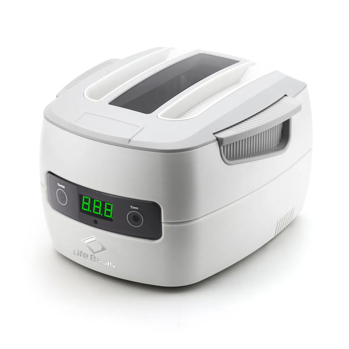LifeBasis Myjka ultradźwiękowa 1400 ml 60 W Czyszczenie ultradźwiękowe z 5 ustawieniami czasu, Profesjonalna myjka ultradźwiękowa do biżuterii, okularów, wkładów atramentowych i części narzędzi