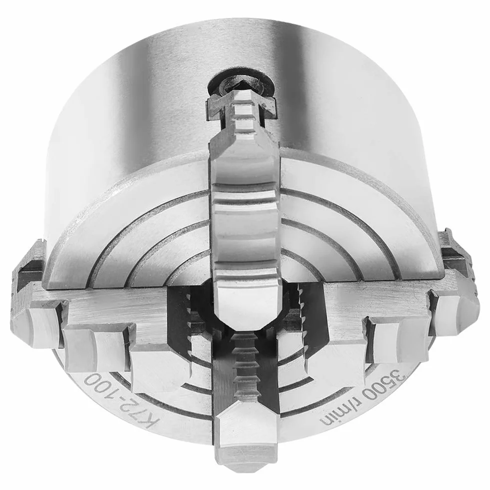 SANOU K72-100 4 uchwyt szczękowy do tokarki metalowej 100mm