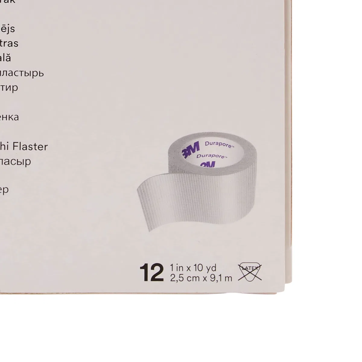 3M Durapore Surgical Tape 1" x 10 yd Box: 12 autorstwa MarbleMed