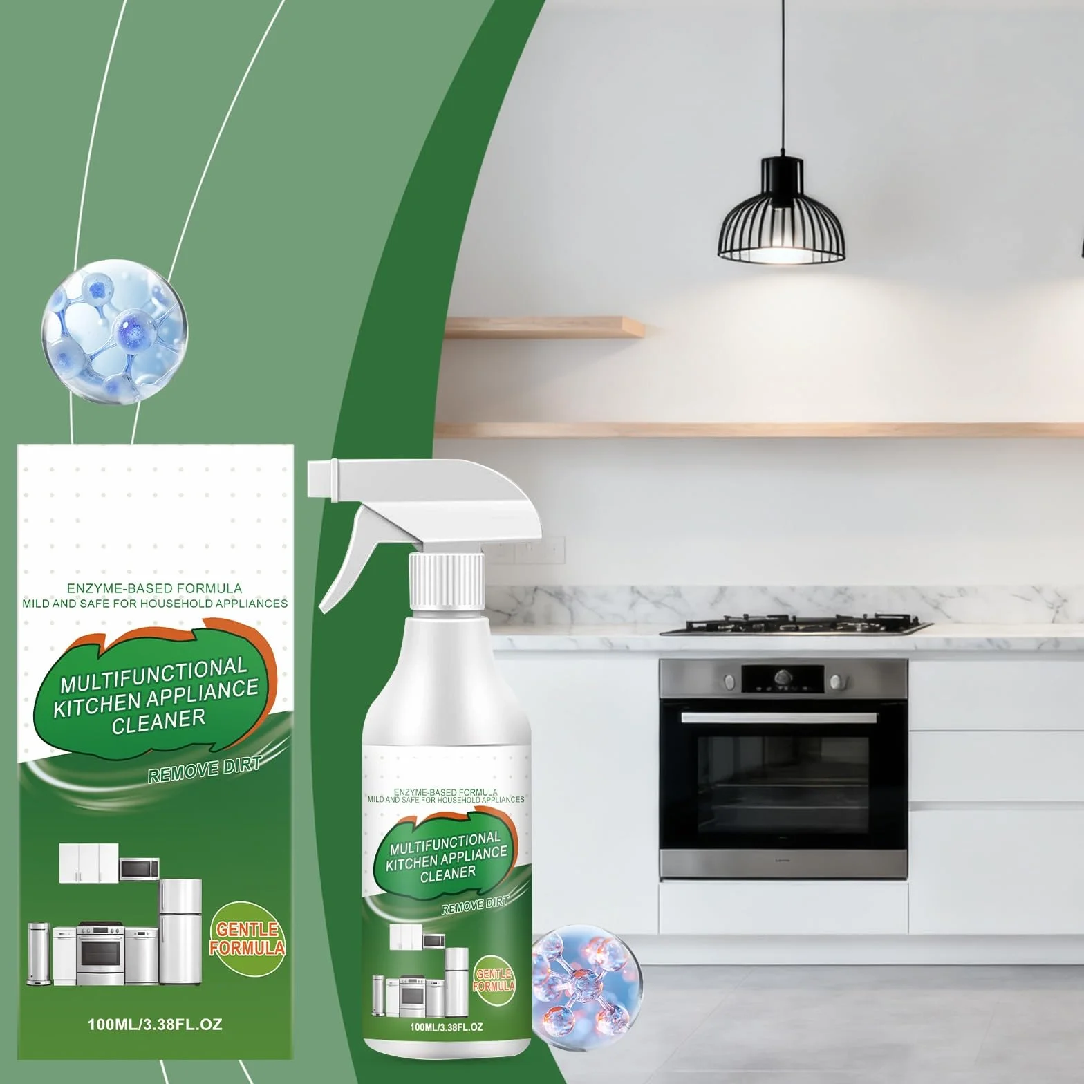 Środek do czyszczenia urządzeń kuchennych Easy Clean Up pianka uniwersalna