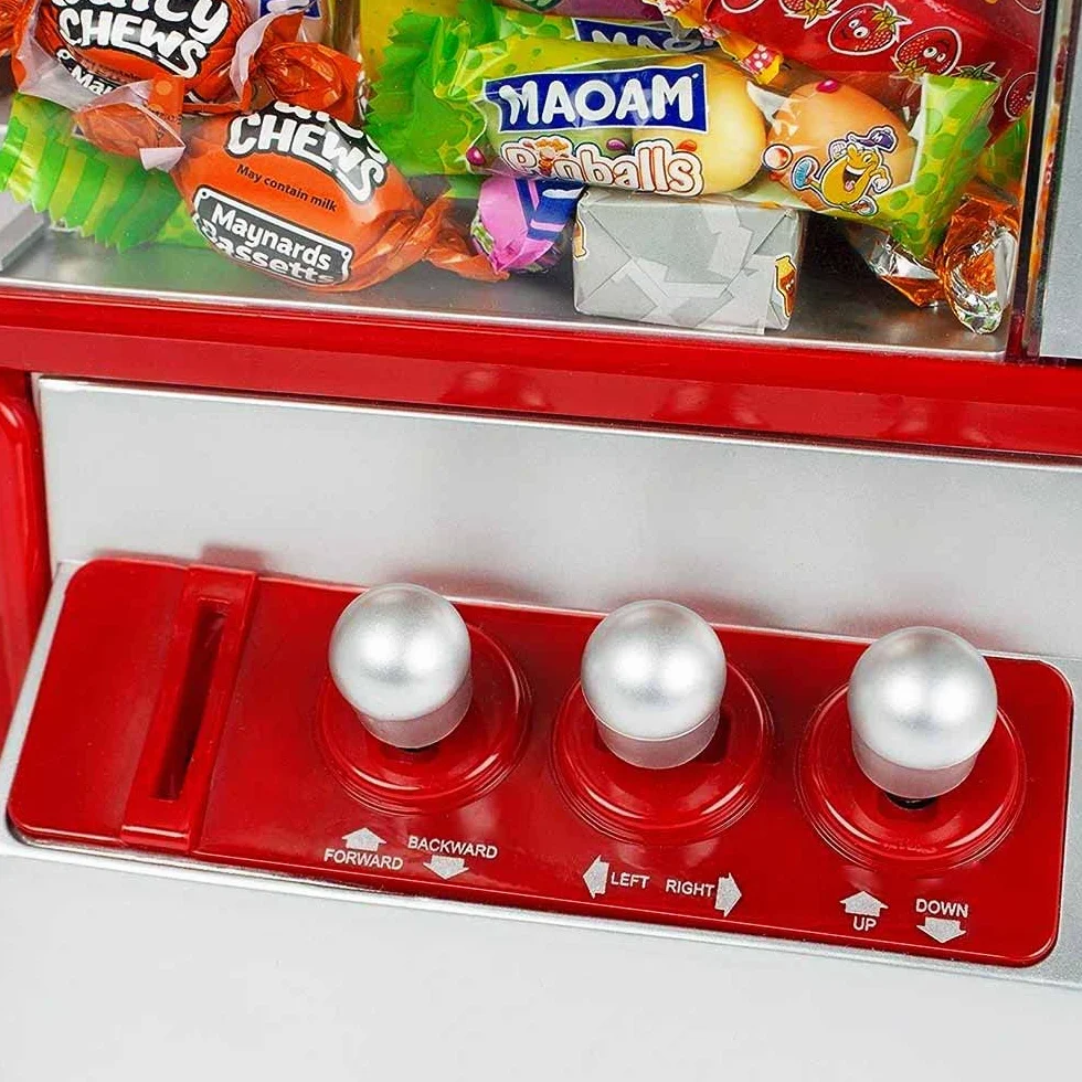 Candy Grabber Candy Machine Czerwony Uchwyt automat