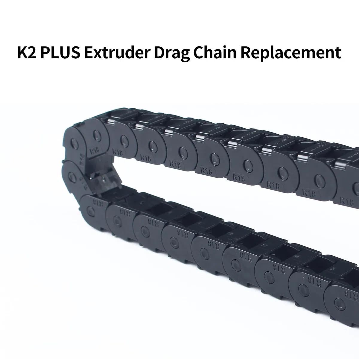 BCZAMD K2 Plus akcesoria do drukarki 3D: kabel zastępczy łańcuch do głowicy grzewczej K2 Plus, bezpośredni montaż, oryginalny