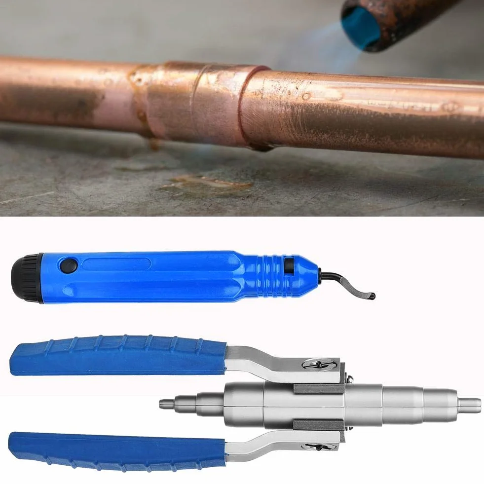 Ręczny ekspander do rur miedzianych 1/4~7/8 cala 6~22mm z gratowaniem