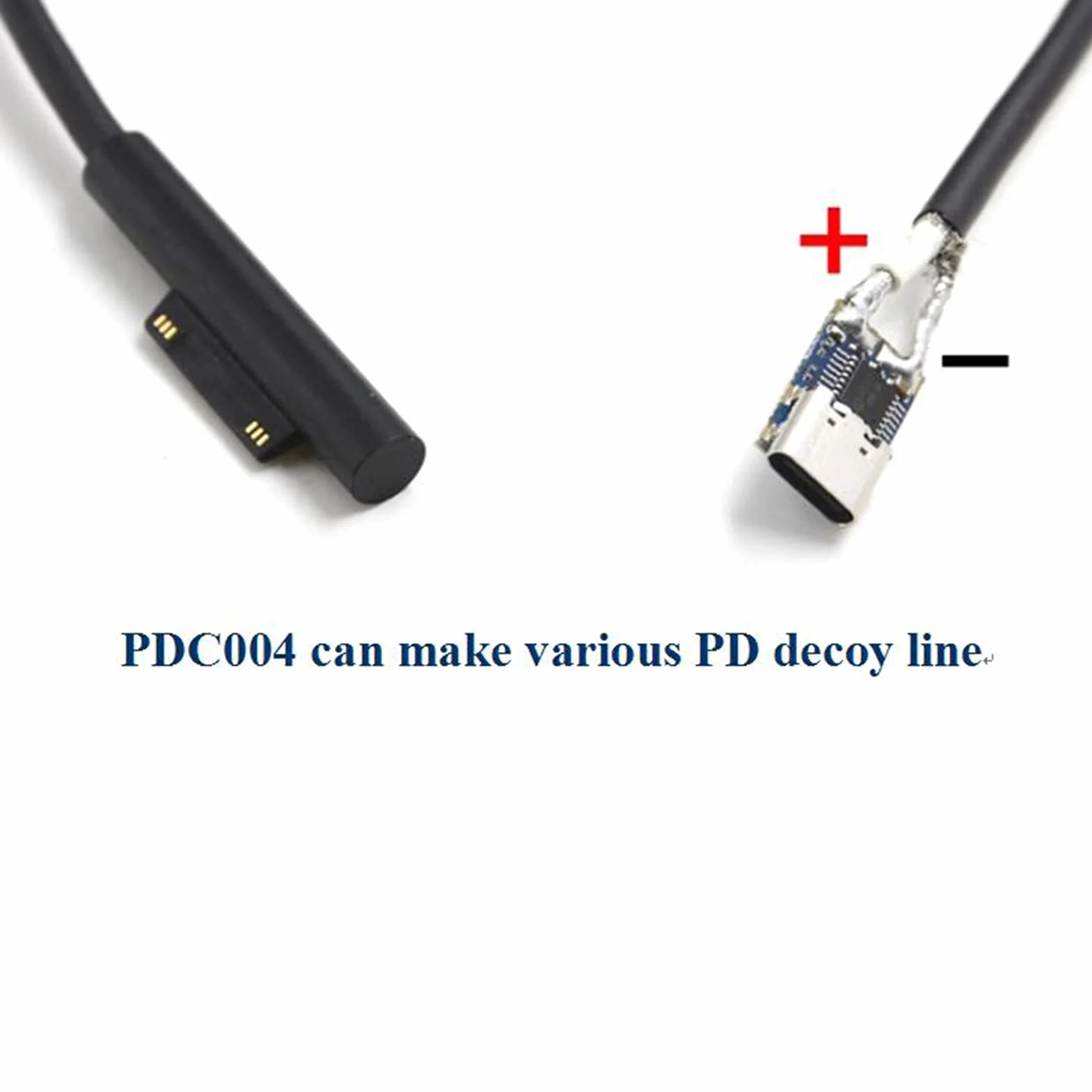 DEWIN Moduł wyzwalający, 5 szt. USB-C PDC004 PD 12 V DC stały moduł wyzwalający napięcie 5A typ C wejście żeńskie
